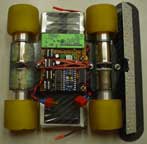 Control Board in final position held in with rubber bands